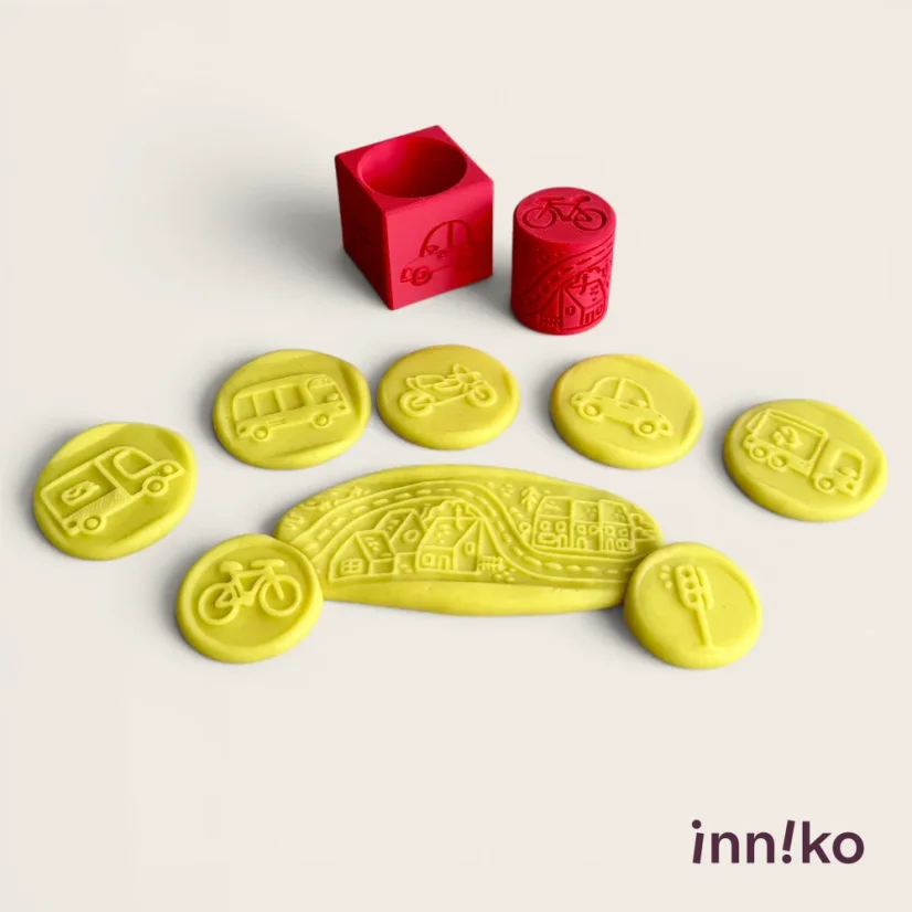 inniko® kocka s valčekom 2v1 | Autá a doprava